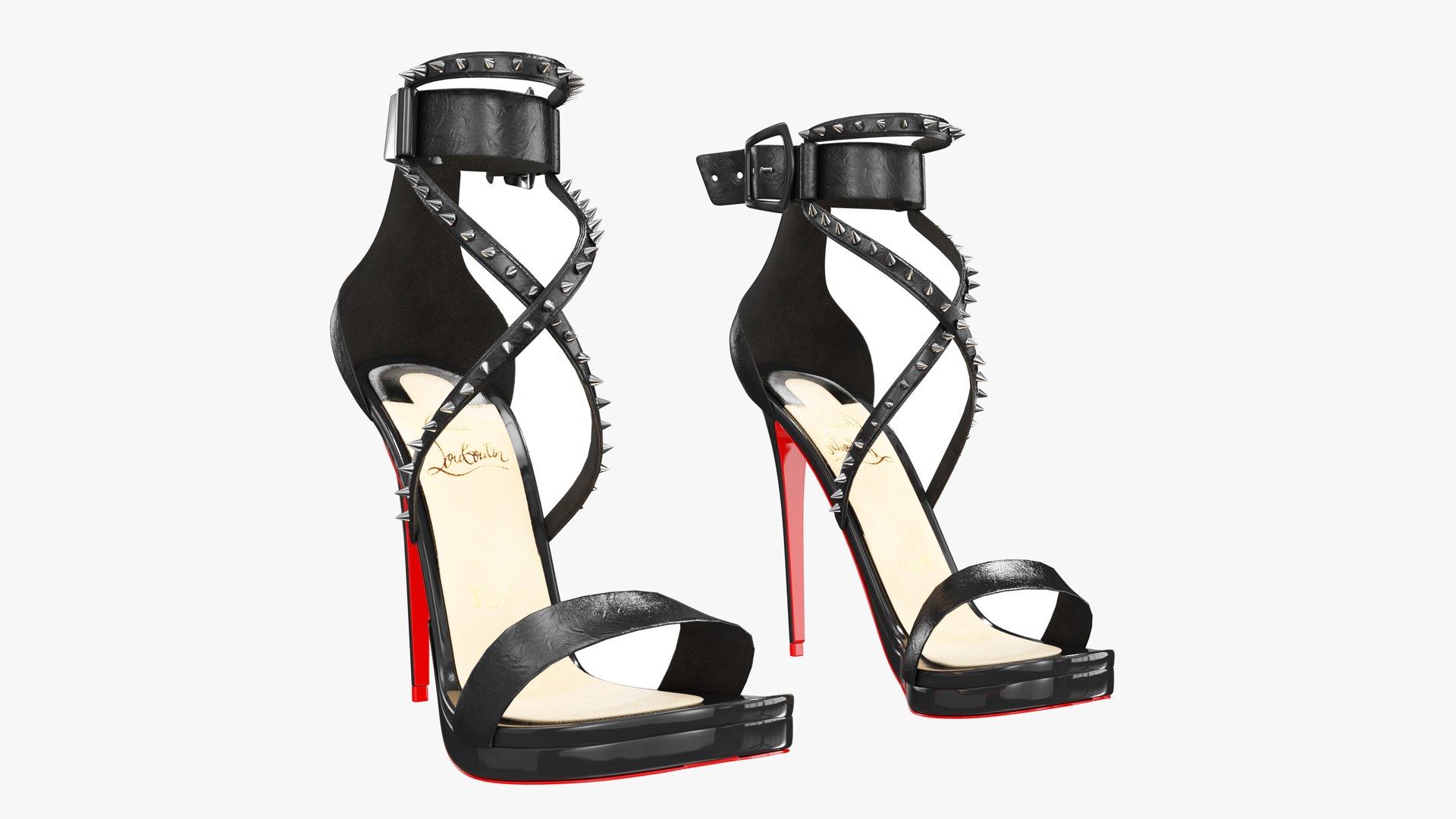 Christian louboutin hot sale choca black