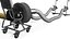 Adjustable Car Exhaust Suction Hose Yellow Rigged