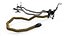 Adjustable Car Exhaust Suction Hose Yellow Rigged