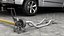 Adjustable Car Exhaust Suction Hose Yellow Rigged
