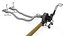 Adjustable Car Exhaust Suction Hose Yellow Rigged