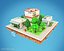 Cartoon City Block Low Poly Cinema