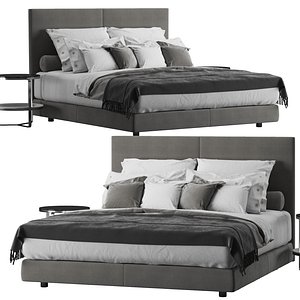 Flexform Oltre Bed 3D