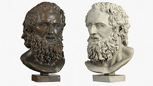 Atlas Head Sculpture