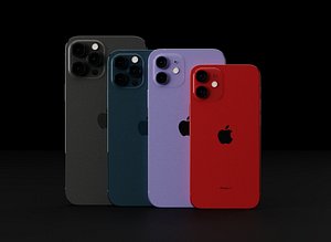 Apple iPhone 12 All Models In Official Colors and Dimensions