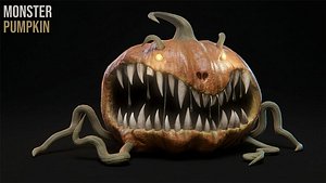 Pumpkin Halloween 3D model