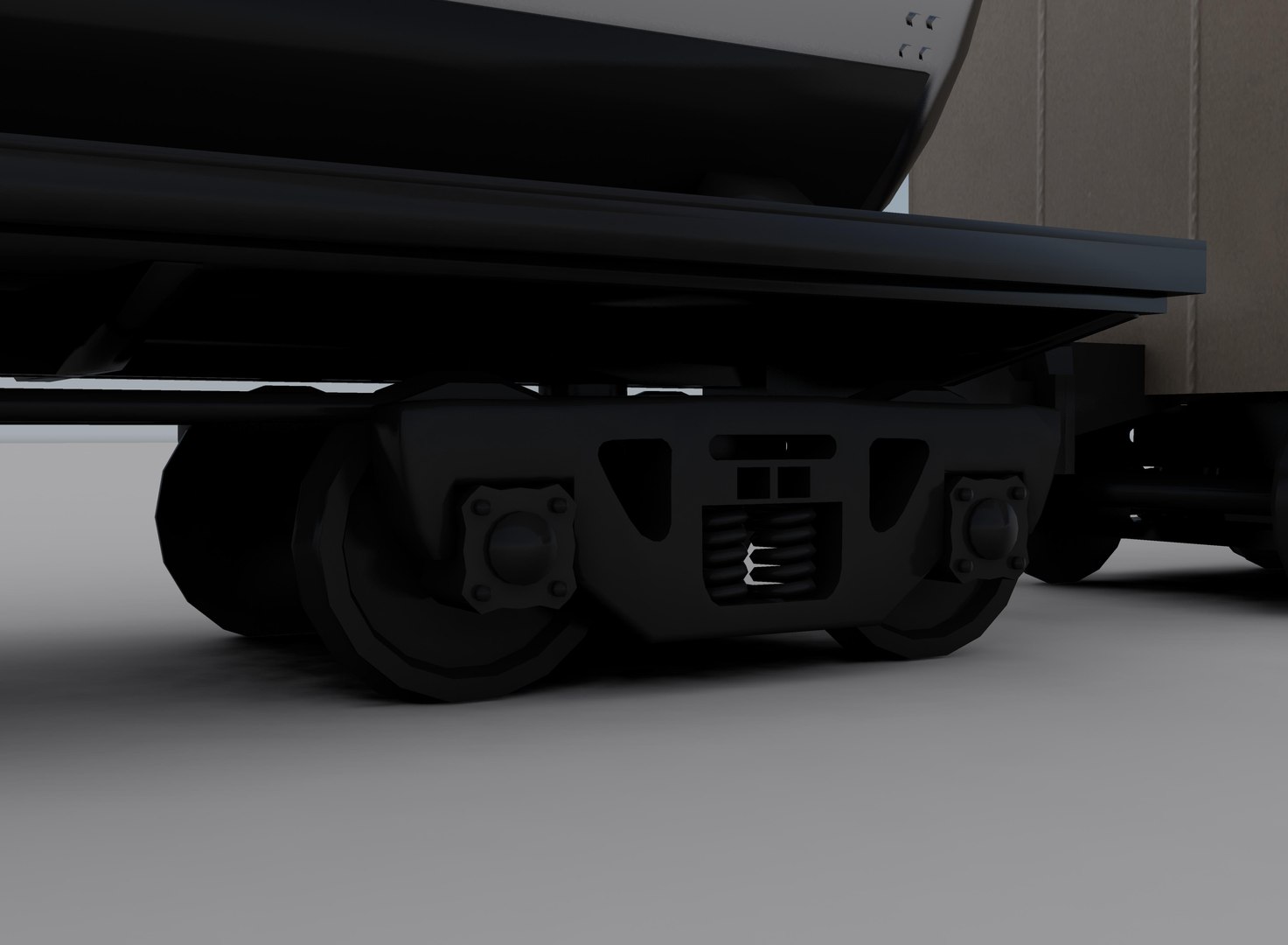 3d Freight Train Engine