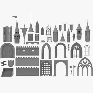 Castle Cartoon Kit