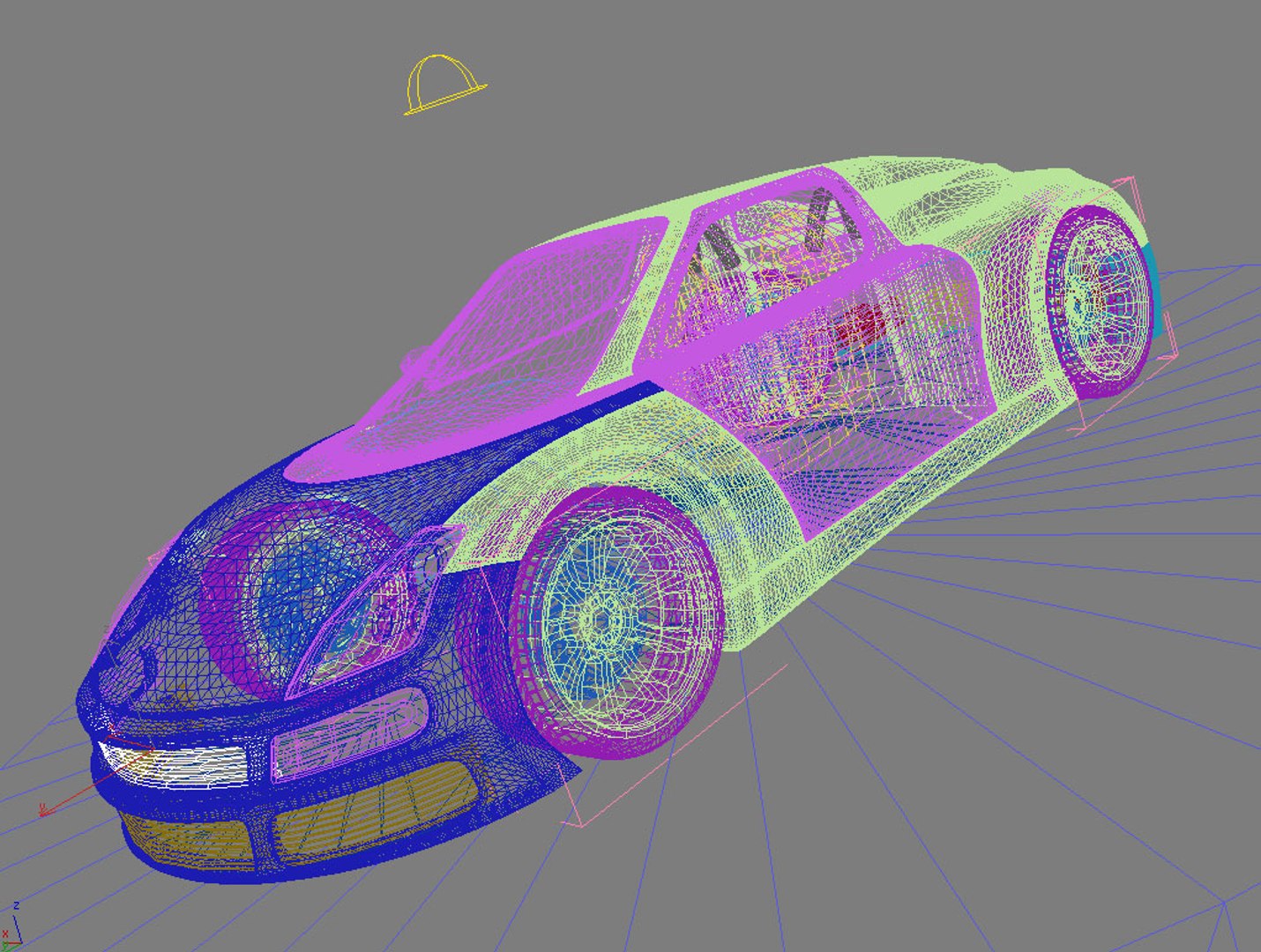 Concept Car 3d Max