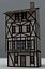 3d model medieval town houses
