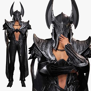 Kali - Divine Guardian With Ancient God Armor model