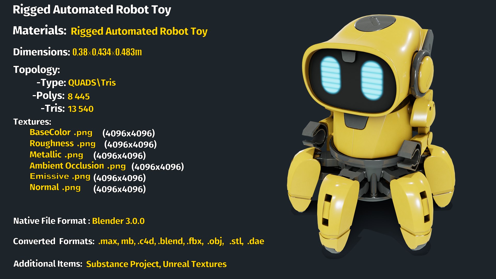 Rigged Automated Robot Toy model https://p.turbosquid.com/ts-thumb/zZ/EdMCxJ/ln/info/png/1654469070/1920x1080/fit_q87/59dc2ce046509a28fa965cff4492616c4d1e6b06/info.jpg