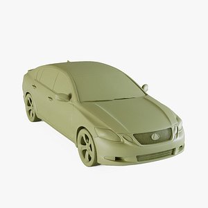Lexus GS 2010 3D model