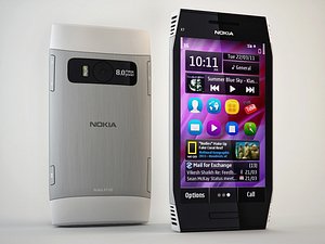 3d model nokia x7-00
