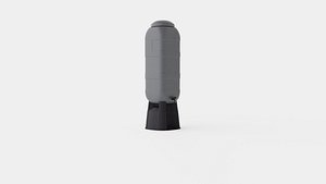 3D Rain Barrel model
