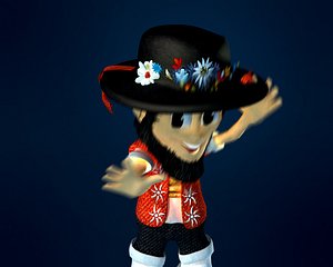 3d model gnomes characters