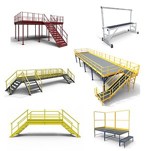 Industrial Stairs Work Platform Collection