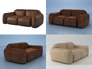 3D model piumotto08 sofa194