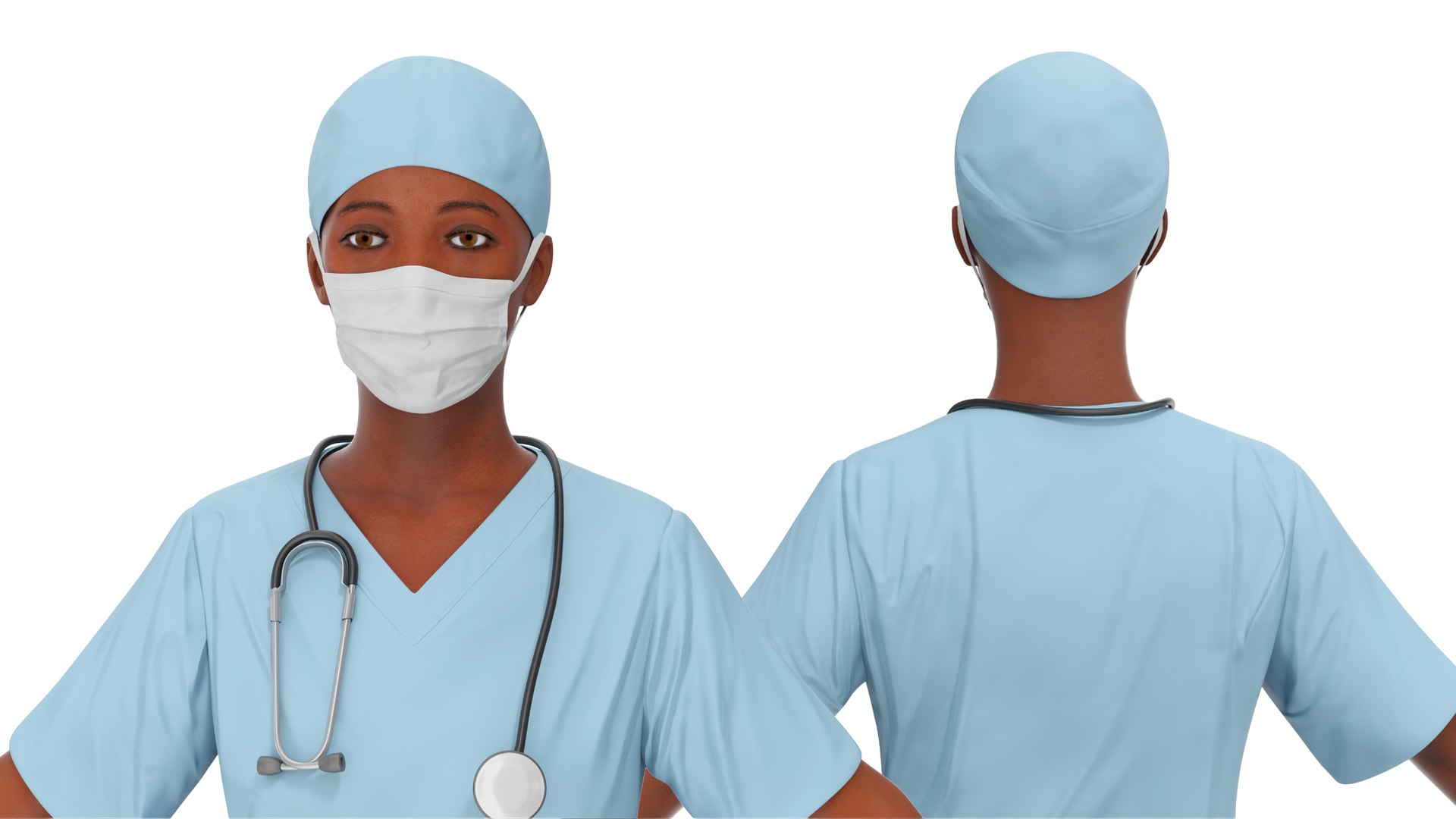 Female Nurse with Scrubs and Protective Mask Rigged for Maya 3D model https://p.turbosquid.com/ts-thumb/zZ/YP01Aq/2N/female_nurse_with_scrubs_and_protective_mask_rigged_011/jpg/1716024883/1920x1080/fit_q87/e331c69b1aa1a1266aa4f8276c206b9981ffa311/female_nurse_with_scrubs_and_protective_mask_rigged_011.jpg