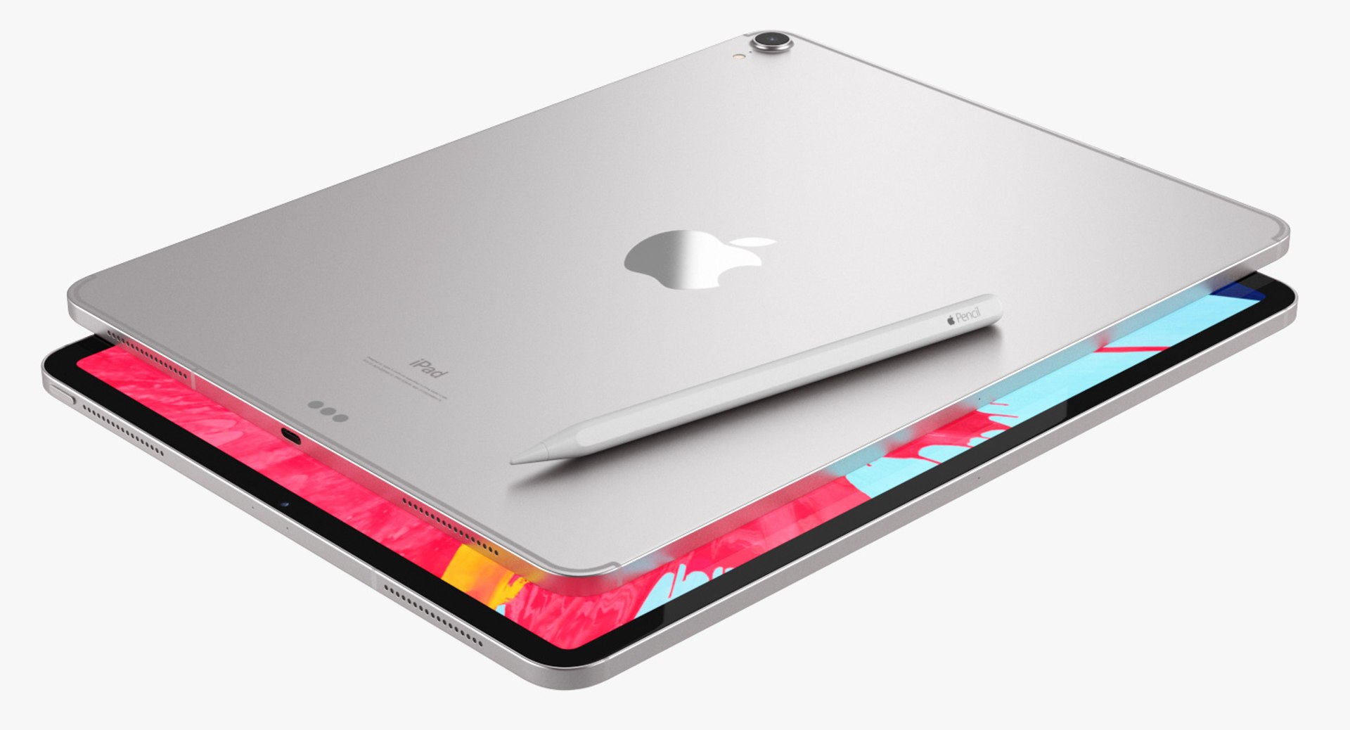 3D Silver Ipad Pro 2019 - TurboSquid 1383806