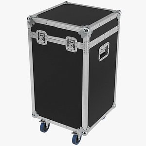 Closed Music Case 3D