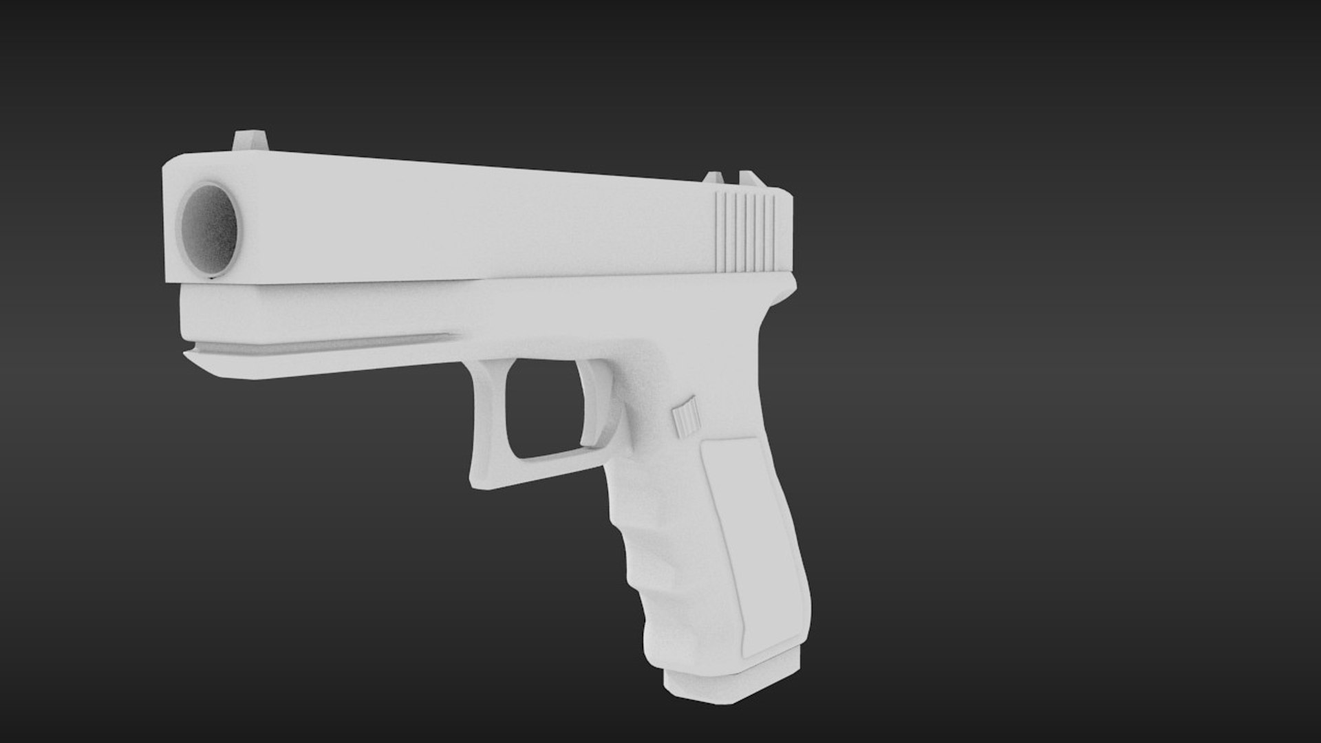 3ds Max Pistol G18