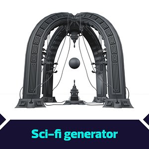 3D scifi generator