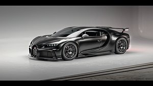 3D Automotive Studio Scene model