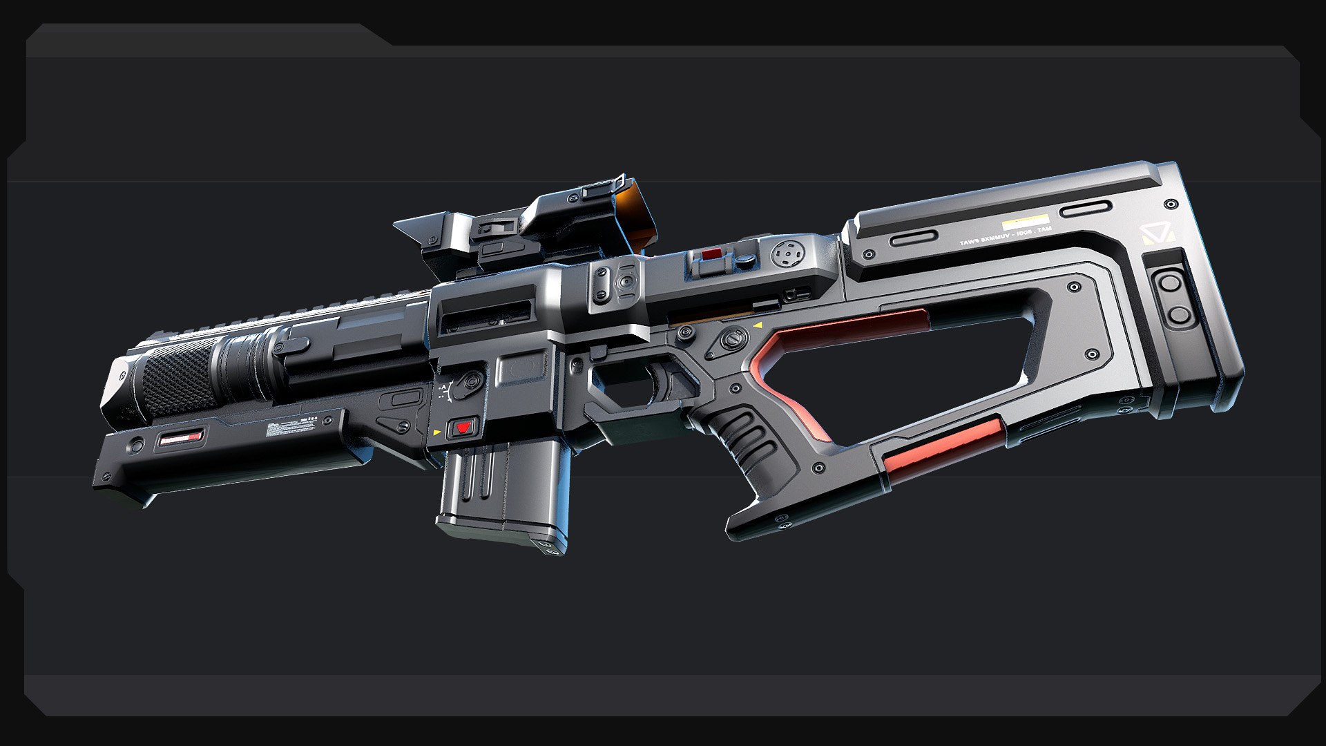 AK8 - Heavy MachineGun 3D Model - TurboSquid 2462676
