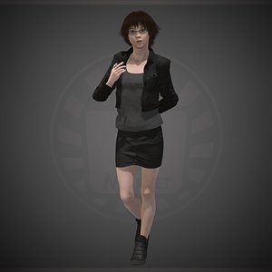 character people human 3D model