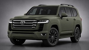3D Toyota Land Cruiser 300 3D Model