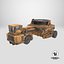 KAMAG Slag Pot Transporter Used 3D model