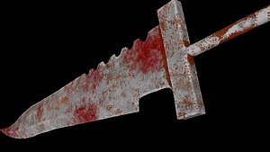 Bloody Sword fbx 3D model