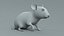 Hamster Rigged Xgen 3D model