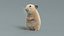 Hamster Rigged Xgen 3D model