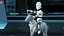 Humanoid Cyborg Child Riding Robotic Horse 3D model