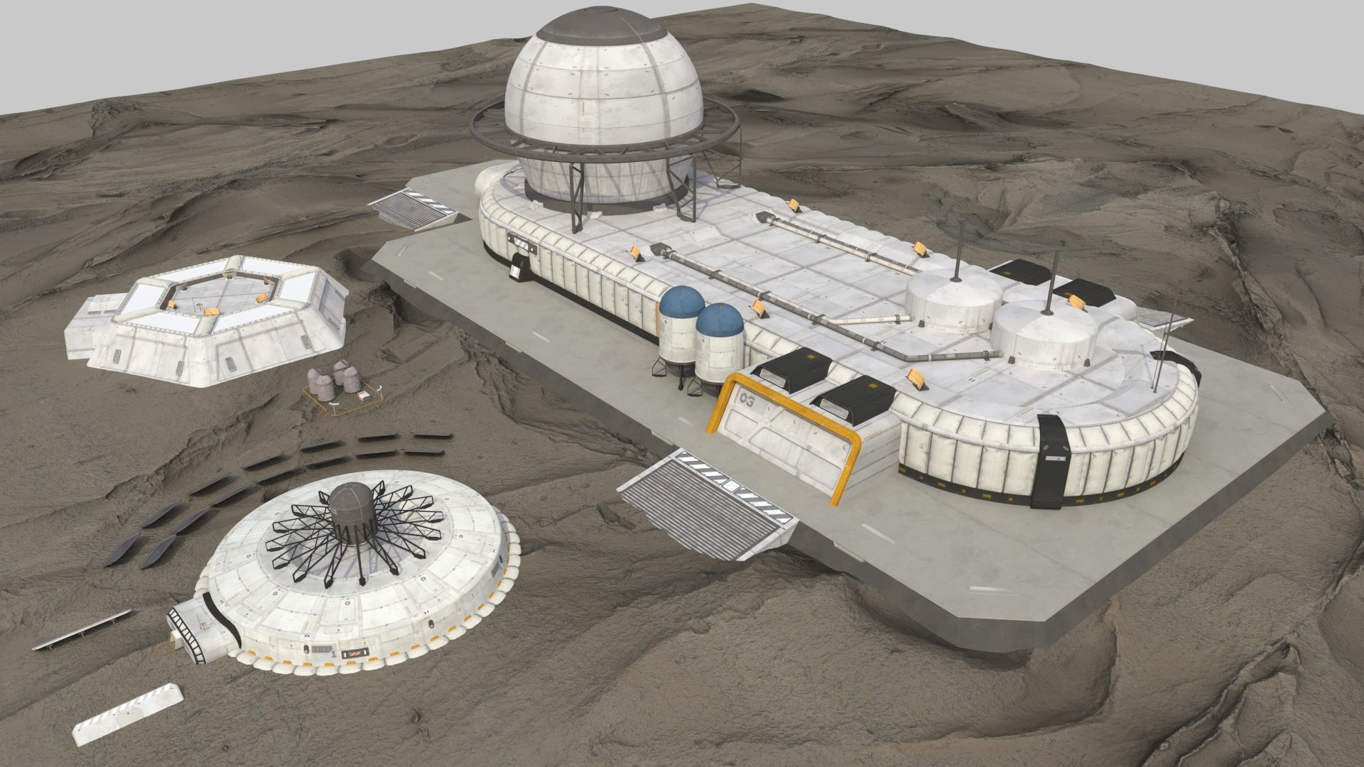 modelo 3d space base20221020 - TurboSquid 1974580