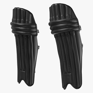 Cricket Batting Pads Pair Black
