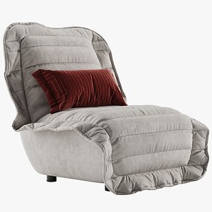 Gervasoni Plumeau lounge chair 3D