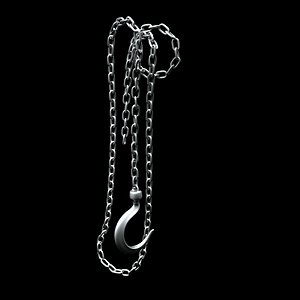 Industrial Hook with Chains