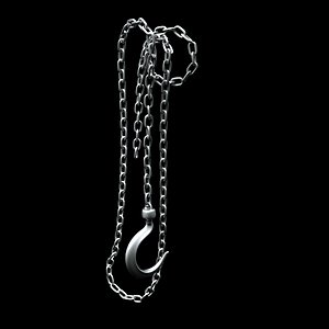 Industrial Hook with Chains