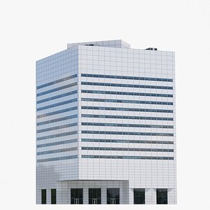 3D First Canadian Place V8 lowpoly
