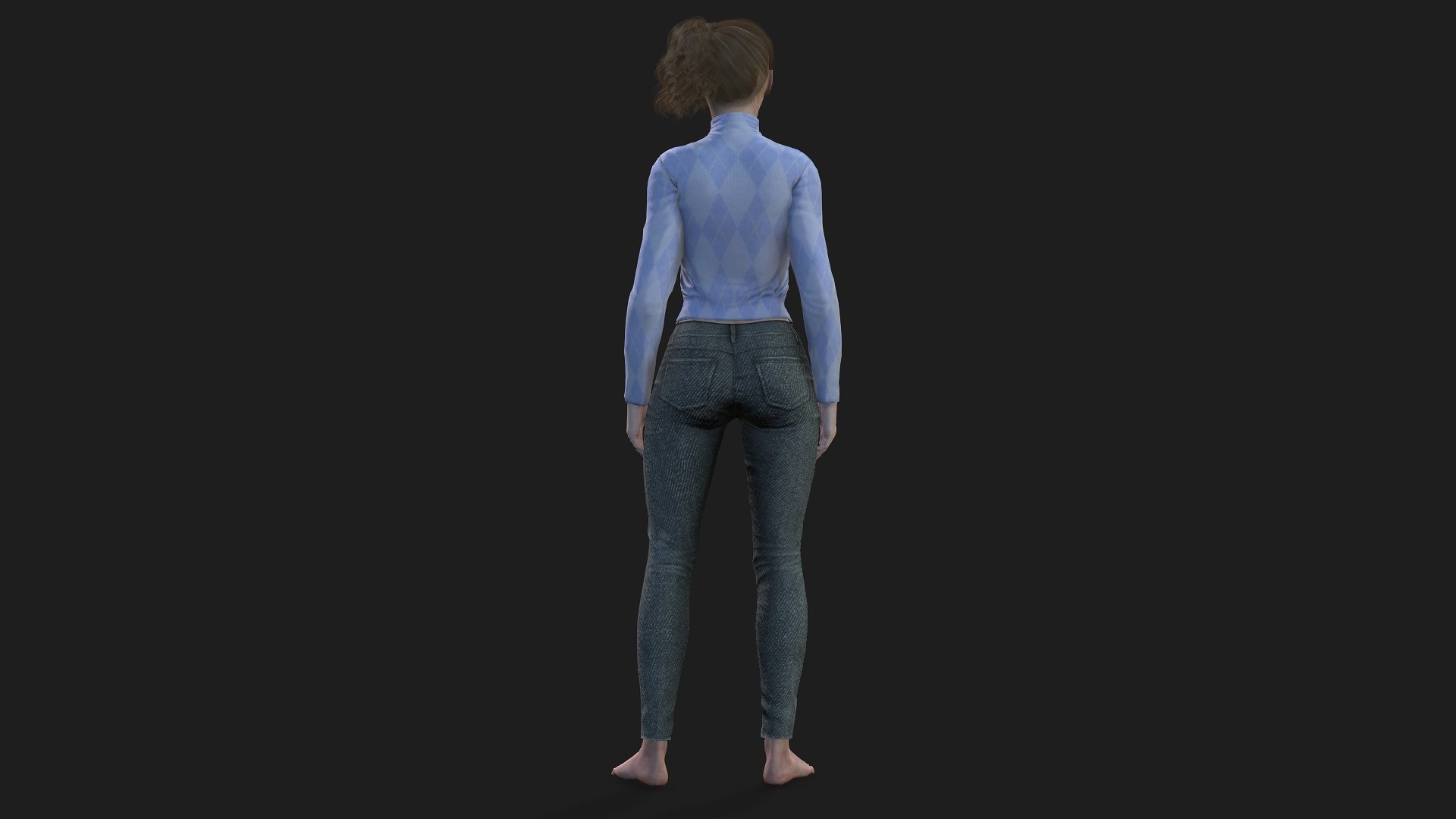 3D Model Of A Realistic Woman 3D Model - TurboSquid 2276482