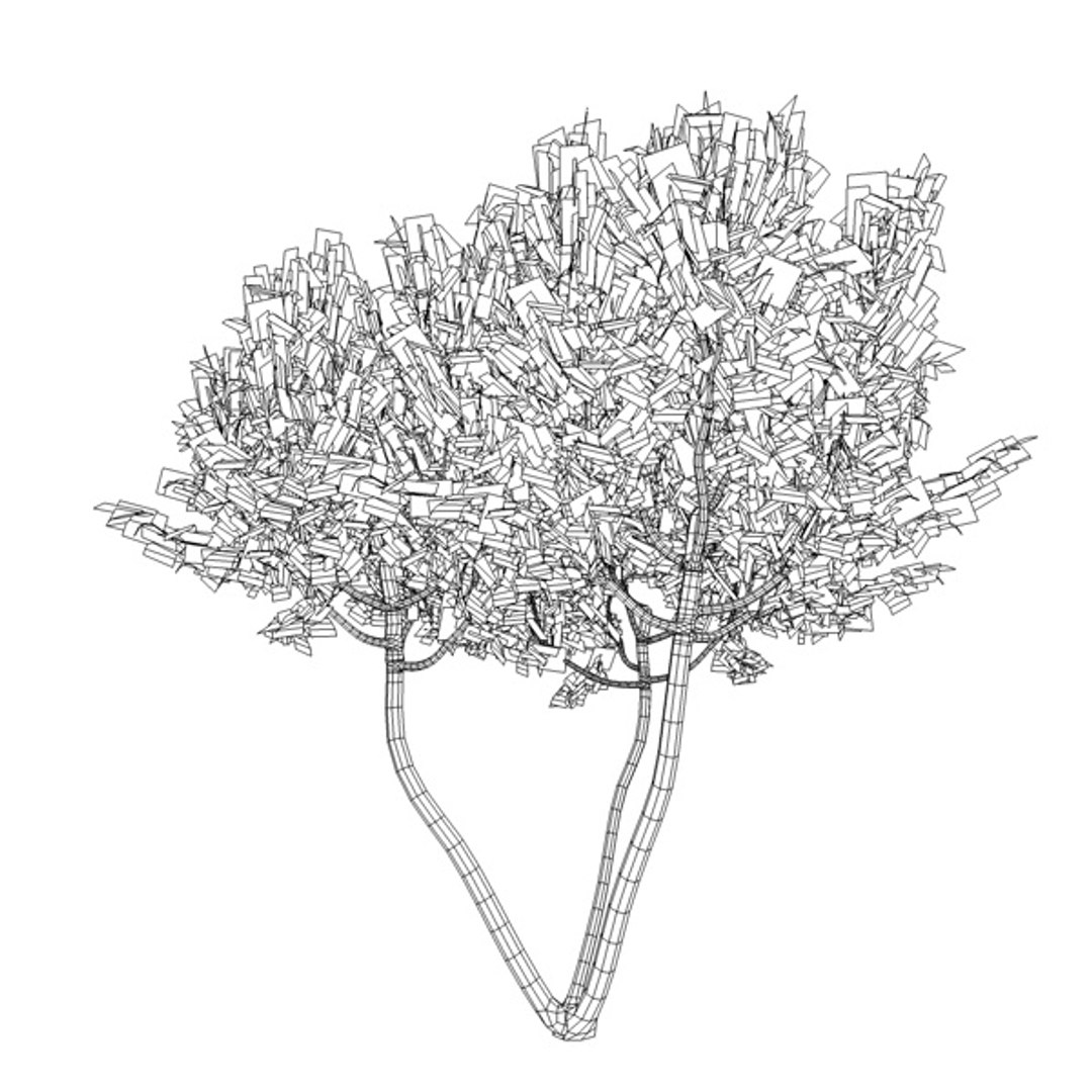 Flowers Tree Fbx