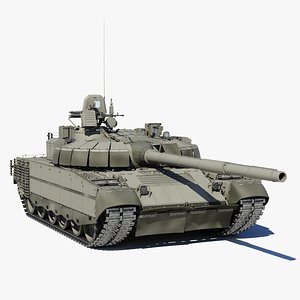 3D model t-80 t-80bvm