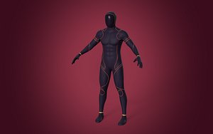 Cartoon Character 3D model