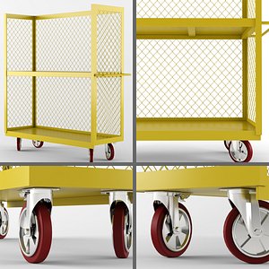 3ds max wire shelf trucks