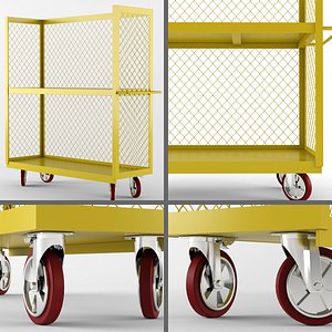 Wire Cage Trucks - Shelf