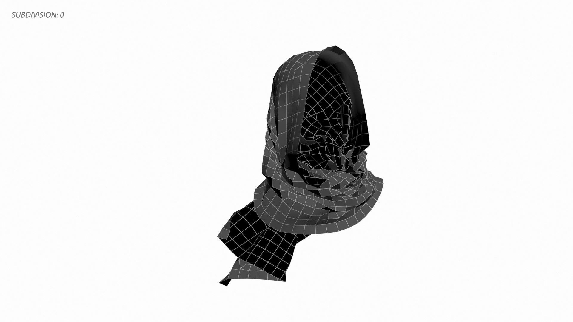 HeadScarf model - TurboSquid 1877731