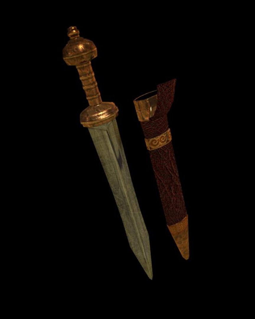 Roman sword 3D model - TurboSquid 1219901